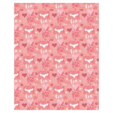 Pillow Golk "Pictures with love, decorative, size 16x45 cm-1