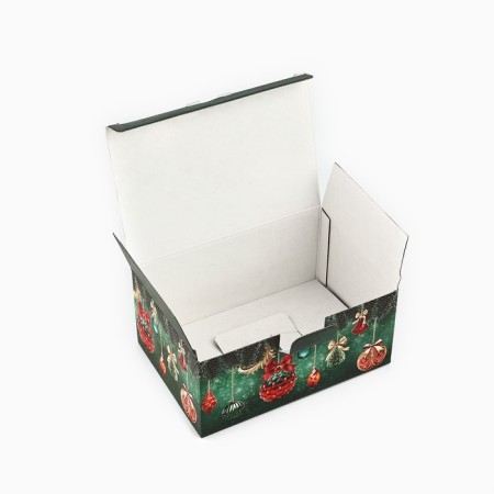 Folding box "New Year's balls", 22 x 15 x 10 cm, New Year-2