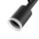Bayerlux lamp "Berta" LED 8W black 5.5x5x5x54cm