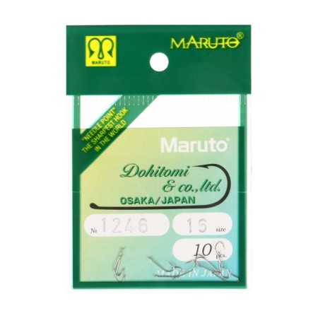 Hooks Maruto 1246, color Ni, No. 16, 10 pcs.
