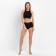 Panties Female shorts, black color (Nero), size 50 (XL)