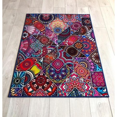 Rosetta Dzhtal carpet, size 100x133 cm., Mosaic print-1