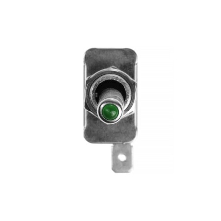 Single -pole m5 tooth switch with green LED indication, 12 V, 20 A, 3 contacts-1