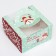 Bearbox under the Bento-Port with the Window "New Year's Snowman", 14 x 14 x 8 cm, New Year