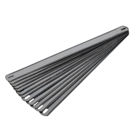 Fabric for hacksaws for metal scrap, wide two -ster., 24 tpi, hot tooth, 300 mm, 12 pcs.