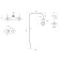 The shower system "Glory" is the foreman about SL-DV-O42, tropical shower, mixer, brass, chromium