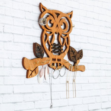 Nast -wall organizer for jewelry "Owl"-1