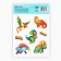 Children's stickers with a luminous layer "dinosaurs", 11 x 16 cm