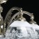 Amanda chandelier, size 73x31x73 cm, 320W 8xe27 IP 20