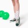 Women's sneakers, green color, size 38