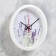 Watch wall "lavender" d = 22 cm, smooth move