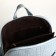 City backpack with lightning, blue color