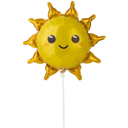 Foil ball 12 "Sun", mini-figure