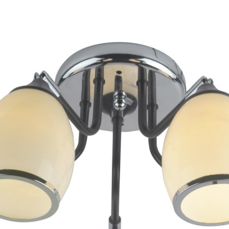 Ceiling lamp 5x60W E27, size 58x58x26 cm-3