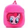 Blue backpack on a zipper, with a pocket, 19 x 22 cm "Pink Pai", My Little Pony