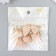 Decor Textile "Flower 2 Colors with a pearl. Fleep and white" set 6 pcs 3 cm