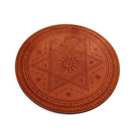 Altar for rituals "Spiritual Power", wooden, D = 24 cm-3