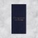 Gift envelope, "with the best wishes", embossing, designer paper, 11 × 22 cm