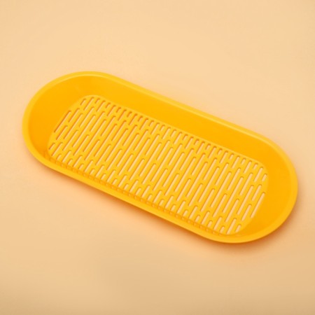 Herbal german for cats 21 x 9.2 x 4.5 cm, with oats, white-yellow-1