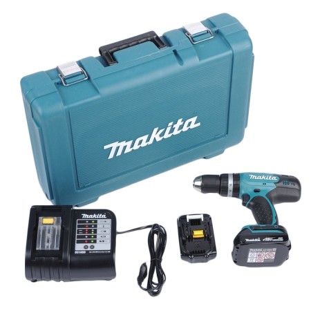 Makita DDF453SYE battery drill. cartridge: fast -sounding (case in the kit)