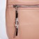 Luggage bag on lightning, 2 external pockets, pink color