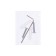 Facade lamp “Cascade”, FSD-093, 3 W, 3000K, 3 rays, IP65, 220 V, metal, white