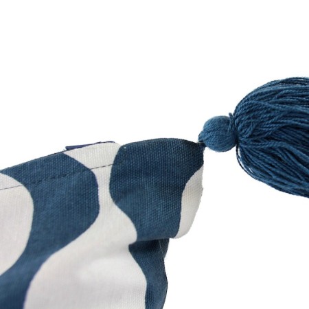 Traffic Cuts & Pieces pillow, 45x45 cm, gray-blue color-9
