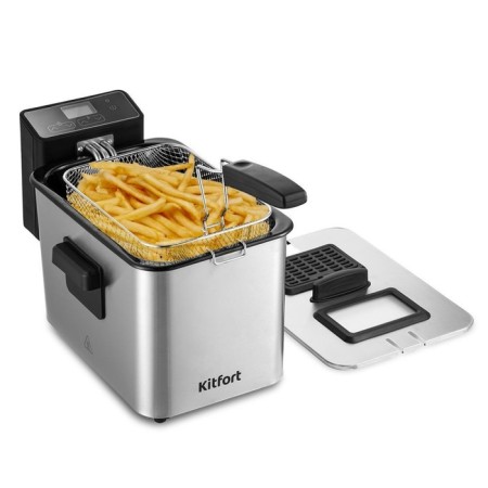 Fritten KitFort KT-4054, 2000 W, 2.5/4 l, 130, 150, 170, 190 ° C, cord 1 m