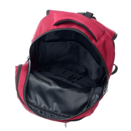 Youth backpack, 44 x 29 x 12 cm, ergonomic back, stavia "style" burgundy-3
