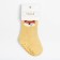 Nosk children's terry with stoppers minku, yellow color, size 12-14 cm