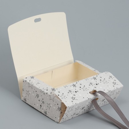 Gift box, packaging, “for you at least stars”, 16.5 x 12.5 x 5 cm, without tape-2