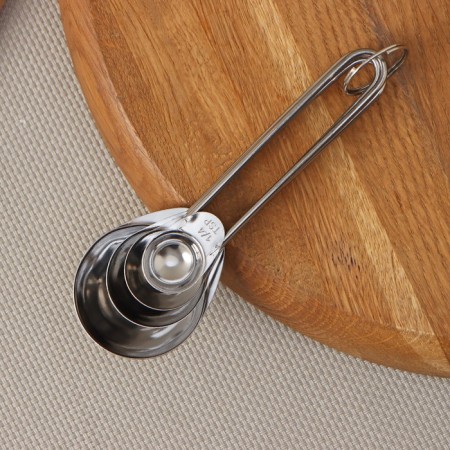 A set of measured spoons of the share "metallic", 4 pcs: 1.25/2.5/5/15 ml-3