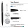 Automatic ball handle, 1.0 mm, BrunovisConti San Remo, blue rod, metal case Soft Touch Black, in case