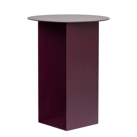 Silje coffee table, 380 × 380 × 500 mm, plum color-2