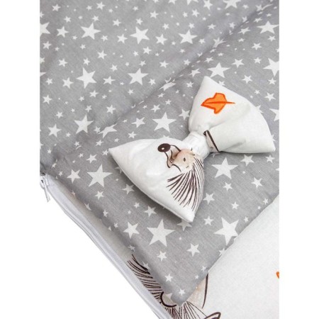 Baby sleeping bag, printer crumbs hedgehog-4