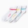 Set of female socks (3 pairs), white color, size 23-25