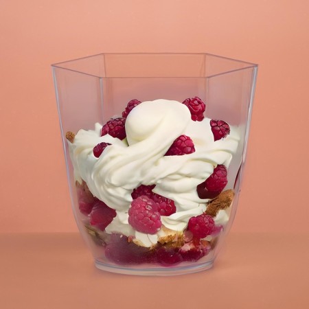 The form of the plastic disposable for the buffet "Grail", 100 ml, transparent, 25 pcs/units.-4