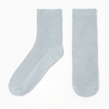 Women's socks Base R.36-39 (23-25 ​​cm), gray-blue