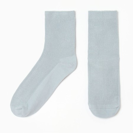 Women's socks Base R.36-39 (23-25 ​​cm), gray-blue