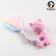 Premium chewing diet "Pig", 10 x 6 x 3.5 cm, pink