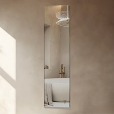 Mirror with fatset 15 mm, 40x120 CM, EvoForm