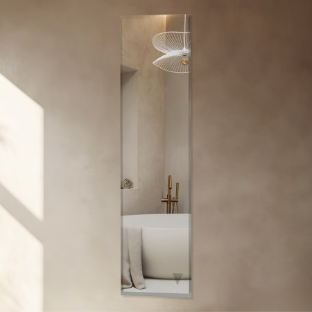 Mirror with fatset 15 mm, 40x120 CM, EvoForm