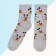 Socks Mickey Mouse, 25-27 cm, gray