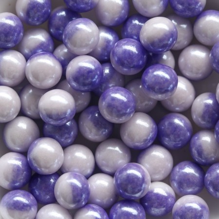 Sprinking confectionery "balls": white, purple, 25 g.-1