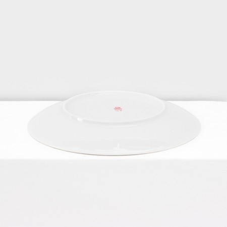 Set of porcelain plates for Sealife pizza, 7 objects, Mix drawing-12