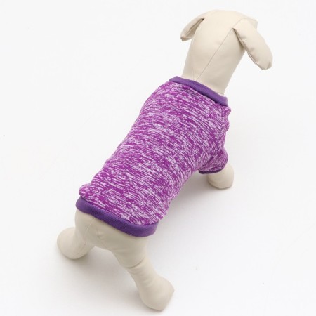 Melange sweater, size XS (DS 14, Osh 23, OG 22 cm), purple-2