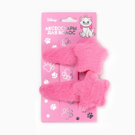 Hair hair clip, set 2 pcs, stars, kitty Marie