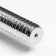 The bar for the rod is straight, metal, chrome, d = 28 mm, 120 cm