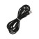 MicroUSB cable - usb, 2.1 a, nylon braid, 2 meters, black