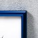 Photo frame plastic 21x30 cm, bright blue (plastic screen)